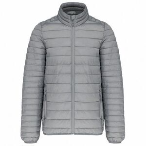 Kariban Mens Lightweight Padded Jacket / Silver Marl